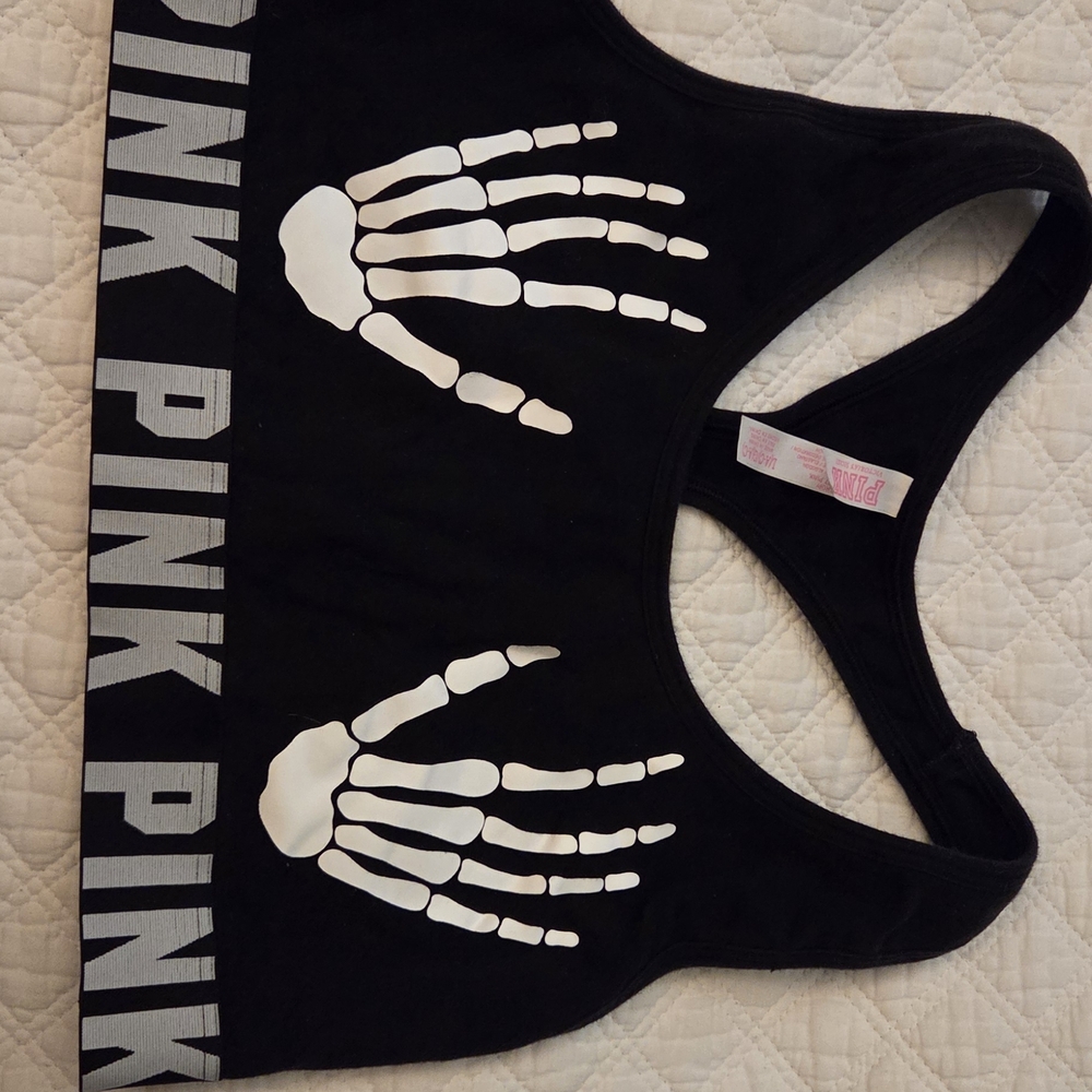 Victoria's Secret Black and White Sports Bra